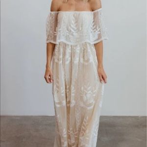 Baltic born Off the shoulder maxi dress